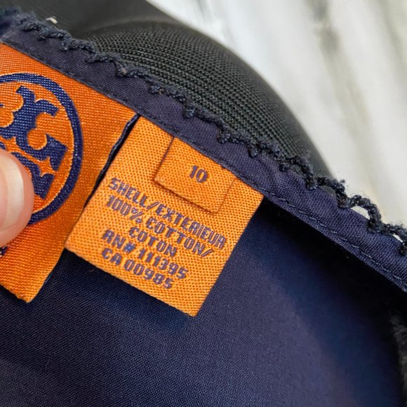 CLEARANCE Tory Burch Women's Size 10 Sheer Sleeveless Tunic Blouse Ruffle Detail - Picture 8 of 10